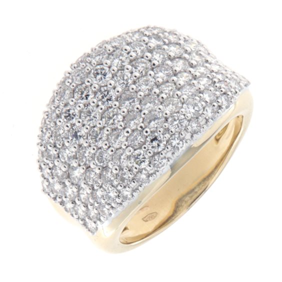 Anello Fanton Gioielli Donna in Oro Diamante 2.45 Ct ANOR-299-52 - ANOR-299-52